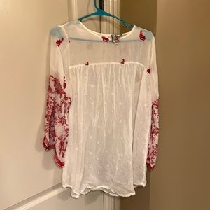 JOHNNY WAS 3/4 length sleeve. Size S